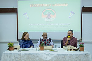 Dr. Sanjay Kumar Tripathi speaking at the Launch function